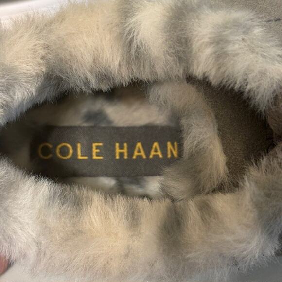 Cole Haan Women's Grand Crosscourt Sneaker W22650 Charcoal Gray Suede sz 8 - Picture 3 of 5